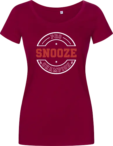 Pro Snooze Champion - Varsity Style Sleep Graphic