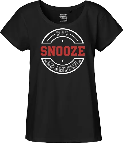 Pro Snooze Champion - Varsity Style Sleep Graphic
