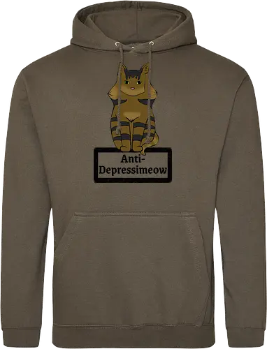 Anti-Depressimeow (schwarz)