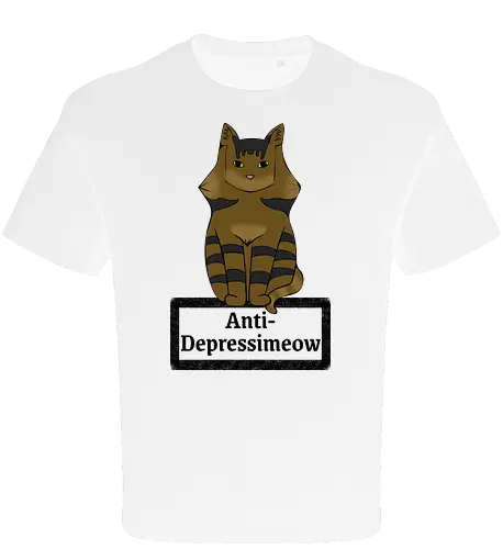 Anti-Depressimeow (schwarz)