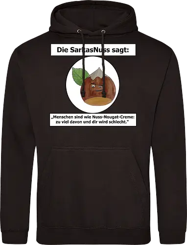 SarkasNuss gegen Menschen