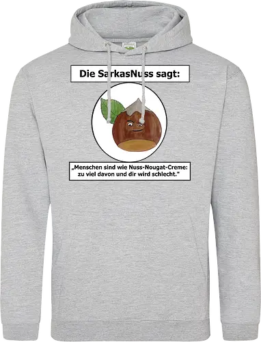 SarkasNuss gegen Menschen