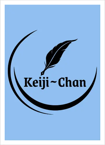 Keiji~Chan Logo (schwarz) - klein