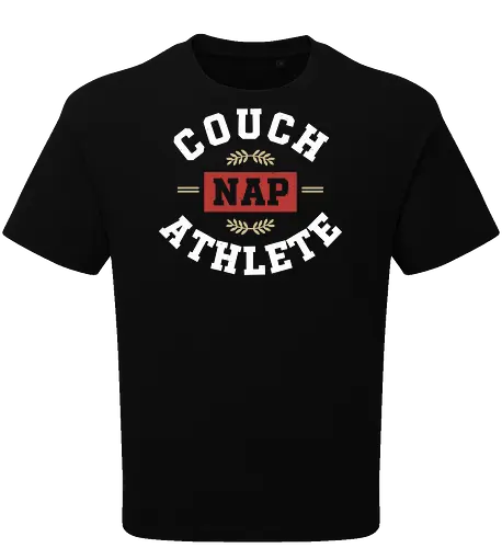Couch Nap Athlete - Varsity Style Slacker Design