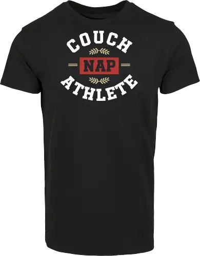 Couch Nap Athlete - Varsity Style Slacker Design