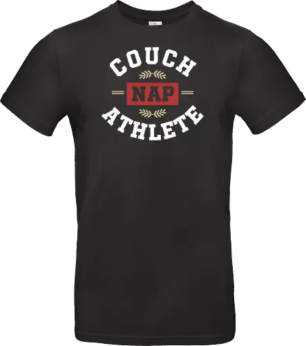 Couch Nap Athlete - Varsity Style Slacker Design