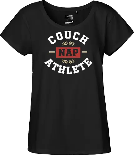 Couch Nap Athlete - Varsity Style Slacker Design