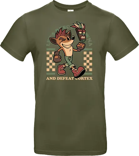 Game Mascot Crash Mask