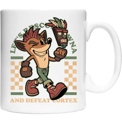 Game Mascot Crash Mask