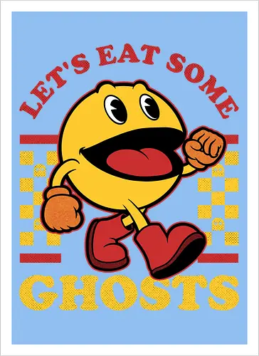 Game Mascot Ghost Eater
