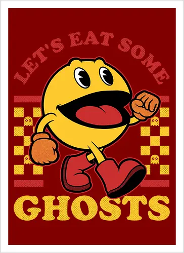 Game Mascot Ghost Eater