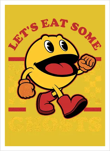 Game Mascot Ghost Eater