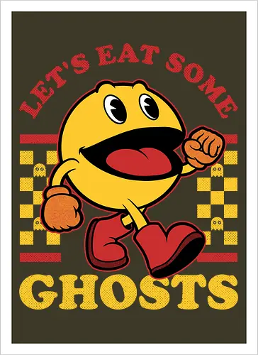 Game Mascot Ghost Eater