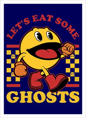 Game Mascot Ghost Eater