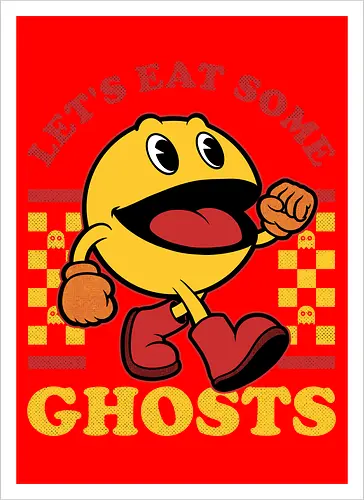 Game Mascot Ghost Eater