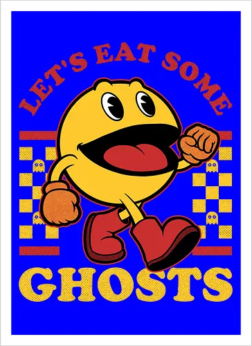 Game Mascot Ghost Eater