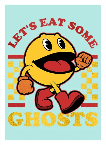 Game Mascot Ghost Eater