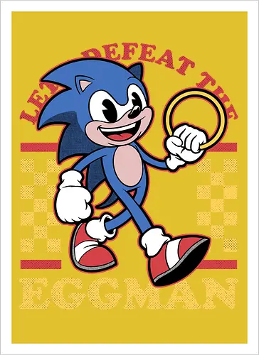 Game Mascot Hedgehog Runner