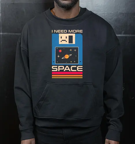 I Need More Space Retro Floppy Disk 