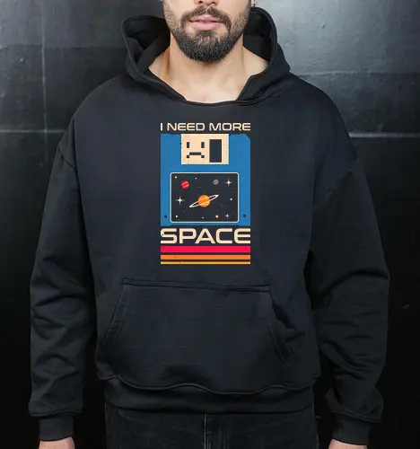 I Need More Space Retro Floppy Disk 