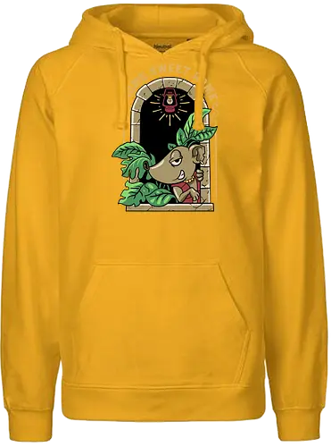 home sweet home  - introvert, trap, mouse, rat, animal, house, home, home sweet home, cool, campfire, hiking, camping, fun, funny, nature, indoor - Fairtrade Hoodie