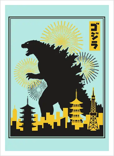 Kaiju Sunset - Kaiju Tokyo Skyline Mashup