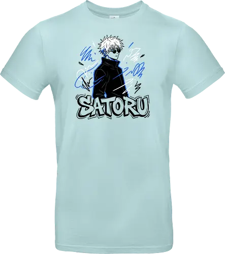 Satoru Gojo: Infinite Style - Jujutsu Sorcerer Urban Art