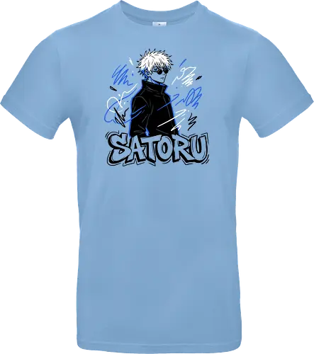 Satoru Gojo: Infinite Style - Jujutsu Sorcerer Urban Art