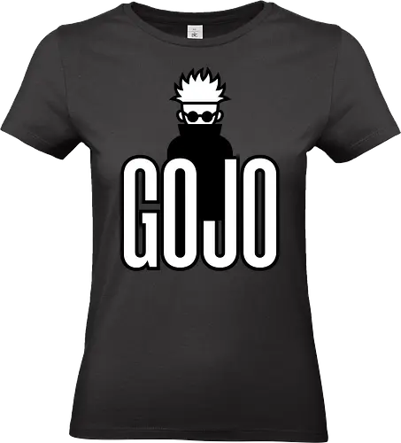 The Limitless Sorcerer - anime streetwear, strongest sorcerer, Japanese pop culture, Gojo Satoru, Jujutsu, minimalist anime shirt, black and white manga art, Gojo silhouette, JJK apparel, minimalist graphic tee, Satoru Gojo merch, clean anime design, manga silhouette, geek fashion - Standard T-Shirt (Women)