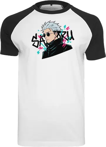 90s Retro Graffiti Anime