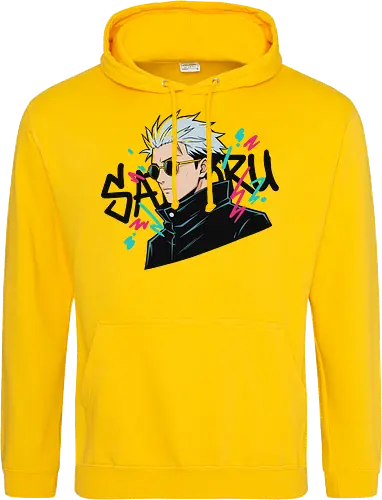 90s Retro Graffiti Anime