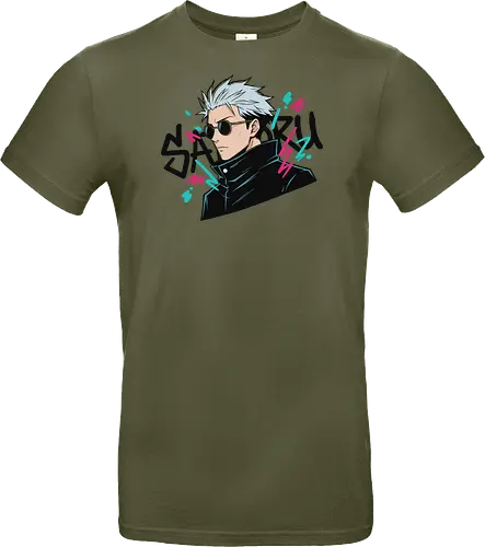 90s Retro Graffiti Anime