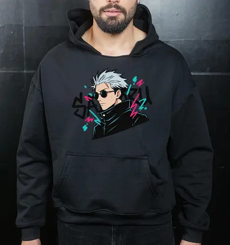 90s Retro Graffiti Anime