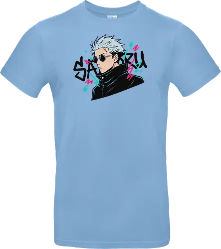 90s Retro Graffiti Anime