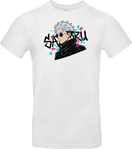 90s Retro Graffiti Anime