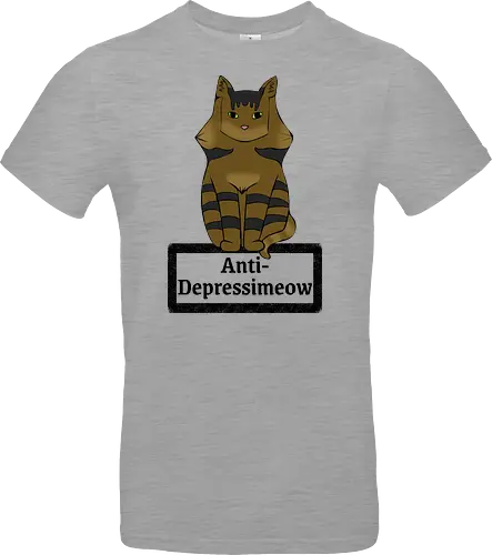 Anti-Depressimeow (schwarz)