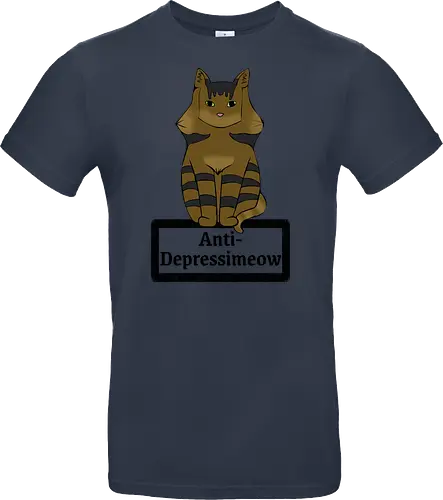 Anti-Depressimeow (schwarz)