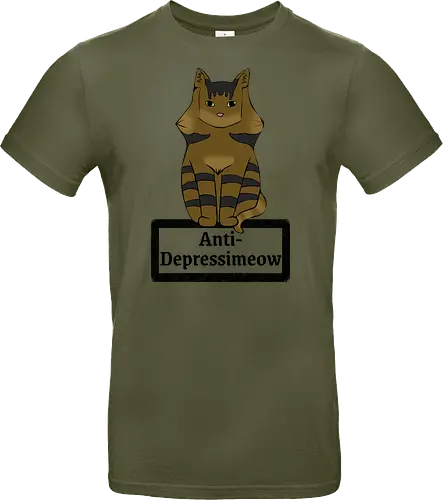 Anti-Depressimeow (schwarz)