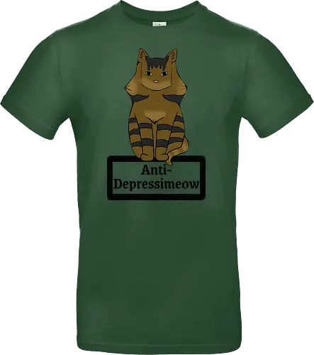 Anti-Depressimeow (schwarz)