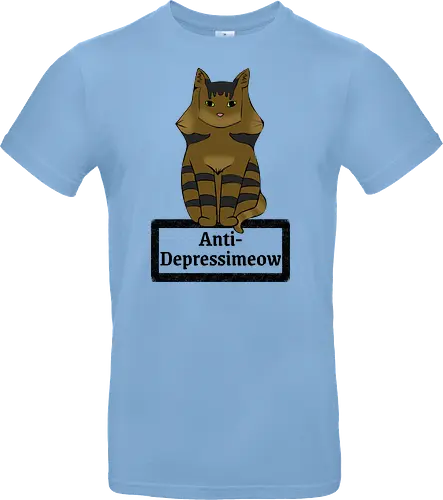 Anti-Depressimeow (schwarz)