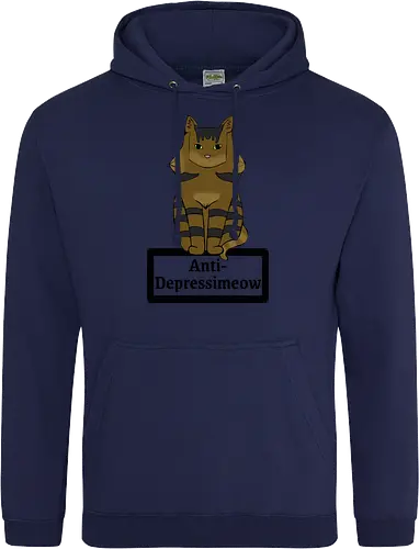Anti-Depressimeow (schwarz)
