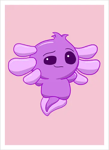 Verschmitztes Axolotl