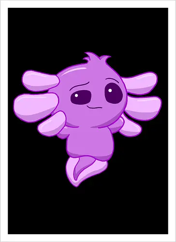 Verschmitztes Axolotl