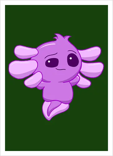 Verschmitztes Axolotl