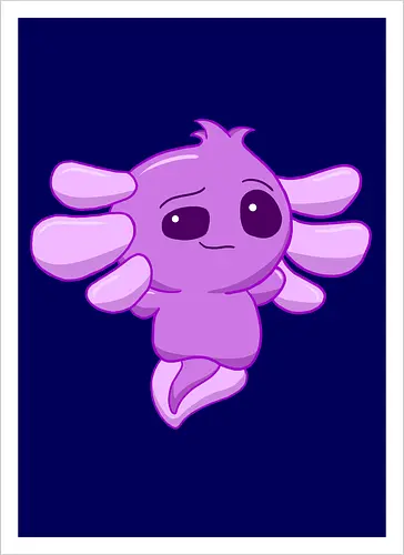 Verschmitztes Axolotl