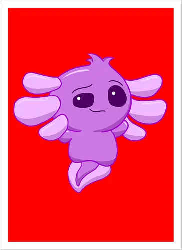 Verschmitztes Axolotl