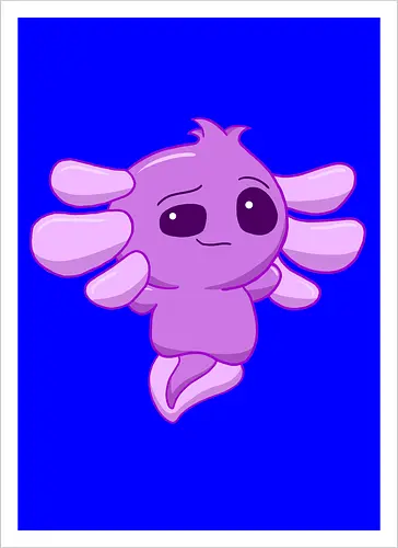 Verschmitztes Axolotl