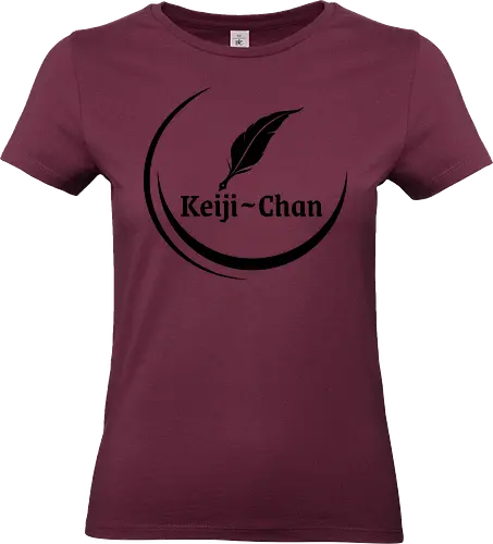 Keiji~Chan Logo (schwarz) - Logo, Symbol, Keiji-Chan, Keiji, Chan - Standard T-Shirt (Women)