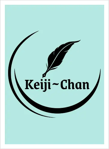 Keiji~Chan Logo (schwarz) - klein