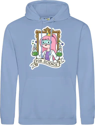 Für die Wissenschaft! Rosa Prinzessin als Wissenschaftlerin